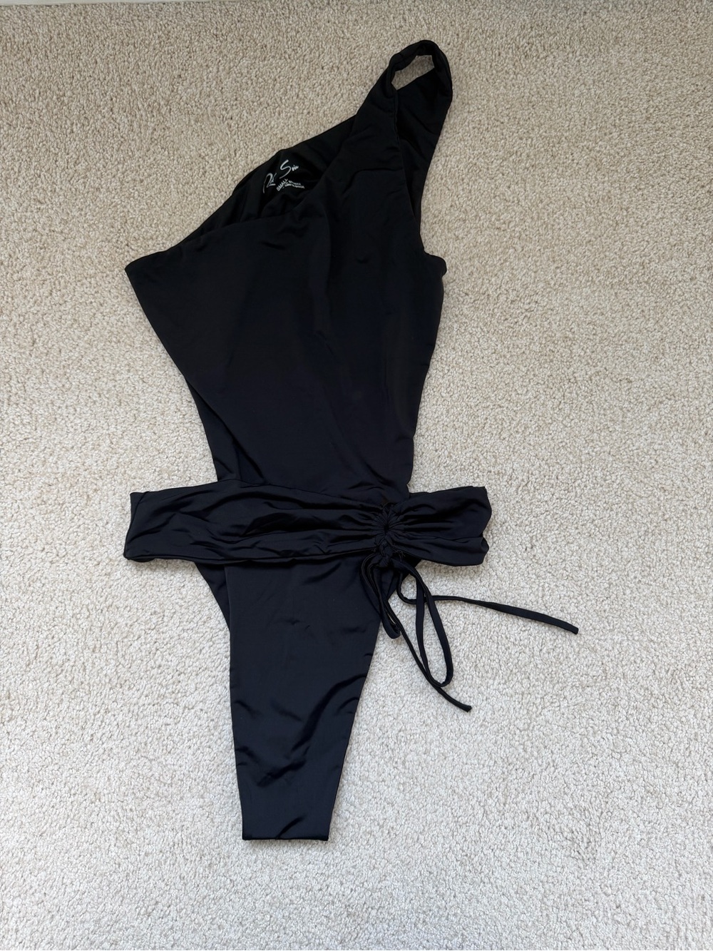 RIOT SWIM Maddox Black One Piece | Small